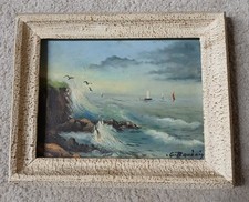 Tableau ancien baudoin d'occasion  Toulon-