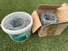 Galvanized barbed wire for sale  DUDLEY