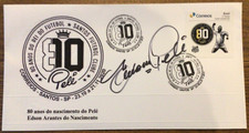 CAPA DE SELO RARA ASSINADA POR EDSON PELE 7,5x4 polegadas Brasil comprar usado  Enviando para Brazil
