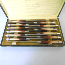 Couteaux corne métal d'occasion  Vif