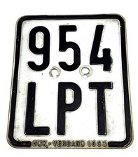 Mofa schild 1993 gebraucht kaufen  Velbert
