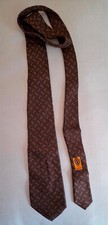 Gucci cravatta marrone usato  Milano