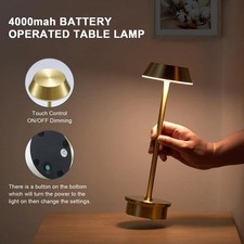 Cordless table lamp for sale  MANCHESTER