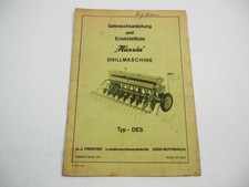 Hassia drillmaschine betriebsa gebraucht kaufen  Merseburg