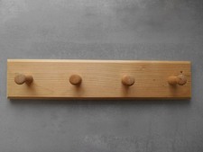 Garderobenleiste hellem holz gebraucht kaufen  Mönchengladbach