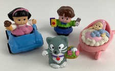 Usado, Carrinho de bebê Fisher Price Little People família mãe pai família figuras criança comprar usado  Enviando para Brazil