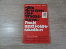 Grenzen wachstums fazit gebraucht kaufen  Golßen