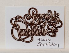 Happy birthday word for sale  DONCASTER