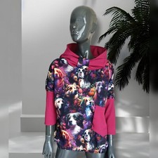 Unique, handmade cotton hoodie, wyjątkowa bluza  na sprzedaż  PL