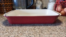 Creuset red enamel for sale  LUTTERWORTH