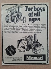 Mamod steam models for sale Mamod steam models for sale  WIRRAL