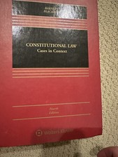 Aspen Casebook Ser.: Constitutional Law : Cases in Context [Connected EBook with comprar usado  Enviando para Brazil