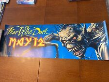 Pôster promocional Iron Maiden raro oficial 1992 Fear of the Dark Melvin Grant EUA comprar usado  Enviando para Brazil