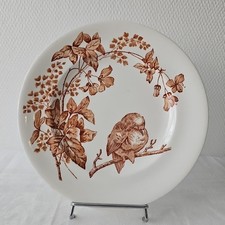 Assiette plate décor d'occasion  Saint-Macaire