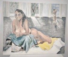 ölgemälde frauenakt 46x38cm gebraucht kaufen  Krefeld