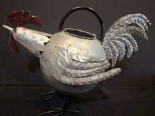 Decorative metal rooster for sale  Cedar Rapids