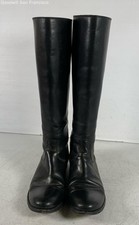 Botas femininas Frye Melissa Button 76431 couro preto altura do joelho 7,5 B comprar usado  Enviando para Brazil