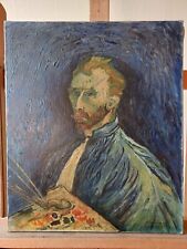 Peinture toile autoportrait d'occasion  Barr