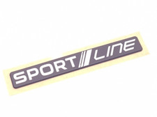 NOWA oryginalna naklejka emblemat Skoda SPORTLINE 5LJ853675A 7IL, używany na sprzedaż  Wysyłka do Poland