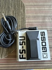 Pedal de efeitos de guitarra Boss FS-5U pedal sem trava pedal volume guitarra, usado comprar usado  Enviando para Brazil