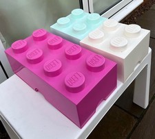 Lego storage bricks for sale  HEREFORD