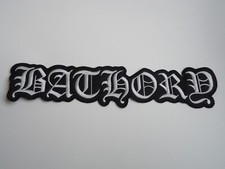 BATHORY ADESIVO TRASEIRO BORDADO DE METAL PRETO comprar usado  Enviando para Brazil