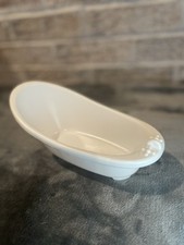 Usado, Banheira de plástico branco pé de garra móveis infantis tamanho boneca feitos nos EUA comprar usado  Enviando para Brazil