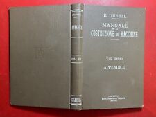 Dubbel manuale costruzione usato  Bologna