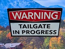 Warning tailgate progress for sale  Bend