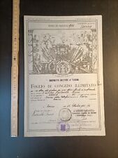 Foglio congedo treviso usato  Varese