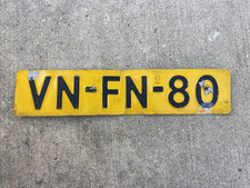 Rare netherlands license for sale  Manville