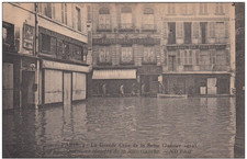 Cpa grande crue d'occasion  Le Mans