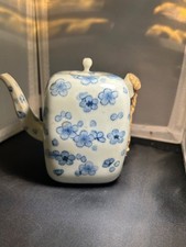 Antigo bule de chá asiático peça única cabo de corda museu comprar usado  Enviando para Brazil
