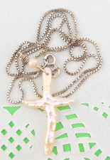 Freshwater pearl cross for sale  Greenfield