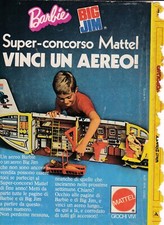 Pubblicità aereo mattel usato  Torino