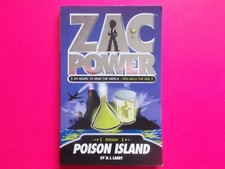 ZAC POWER - MISSION VENENO ISLAND Por H. I. LARRY **COMO NOVO comprar usado  Enviando para Brazil
