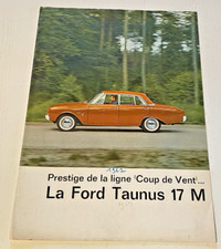 Brochure ford taunus d'occasion  Quarré-les-Tombes