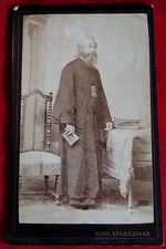 Foto Cdv Gabinete Frate Belgrad Serbia - Atelier Georg Kraljevacki, usado comprar usado  Enviando para Brazil