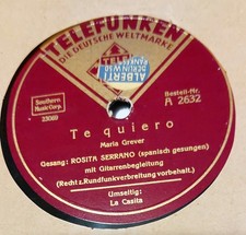 Rosita serrano telefunken gebraucht kaufen Rosita serrano telefunken gebraucht kaufen  Odernheim