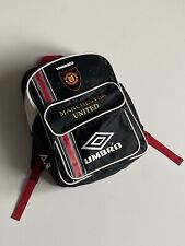 Mochila Umbro Manchester United Vintage Anos 90 Cor Preta Rara comprar usado  Enviando para Brazil