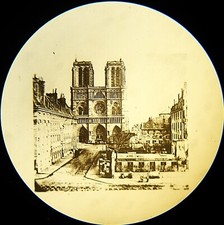 Antique microphotograph. dame d'occasion  Expédié en Belgium