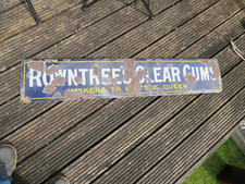 Original enamel rowntrees for sale  TROWBRIDGE