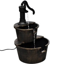 Kaskadenbrunnen handwasserpump gebraucht kaufen  Leun