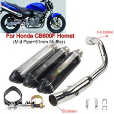 Sistema de exaustão de motocicleta silenciadores tubo de ligação média média para Honda CB600F Hornet comprar usado  Enviando para Brazil