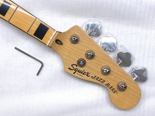 70'S BLOCK INLAY Fender Squier Jazz J BASS Vintage Tint NECK Guitarra Vibe Clássica, usado comprar usado  Enviando para Brazil