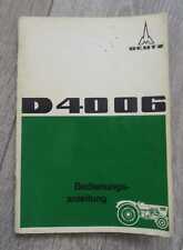 Deutz tractor d4006 d'occasion  Expédié en Belgium