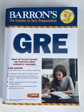 Barron gre prep for sale  Ashburn