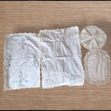Lot napperons anciens d'occasion Lot napperons anciens d'occasion  France