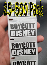 Boycott disney stickers for sale  Valparaiso