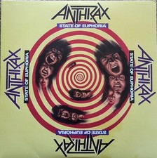 ANTHRAX - STATE OF EUPHORIA (30º ANIVERSÁRIO x 2LP EDITION) QUASE PERFEITO ESTADO., usado comprar usado  Enviando para Brazil